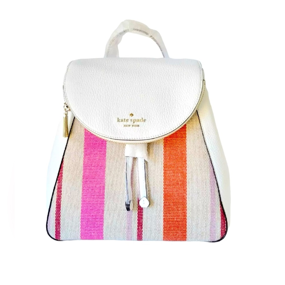 NWT Kate Spade Leila Medium Flap Backpack